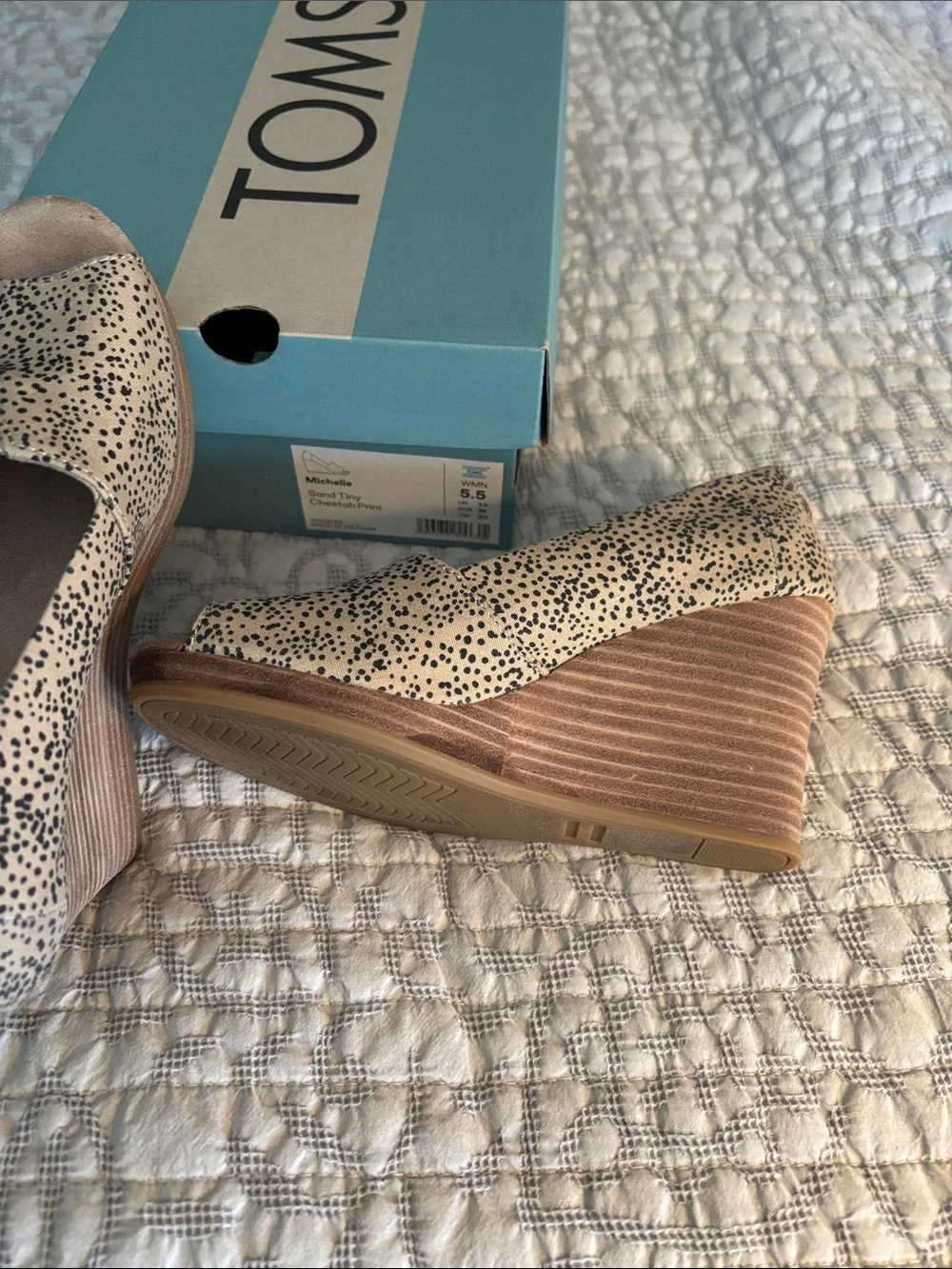 Toms worn once